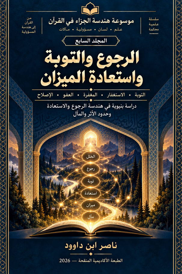 موسوعة هندسة الجزاء في القرآن — المجلد السابع: الرجوع والتوبة واستعادة الميزان