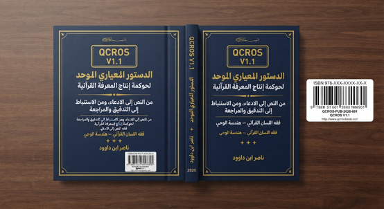 QCROS V1.2 — الدستور المعياري الموحد لحوكمة إنتاج المعرفة القرآنية