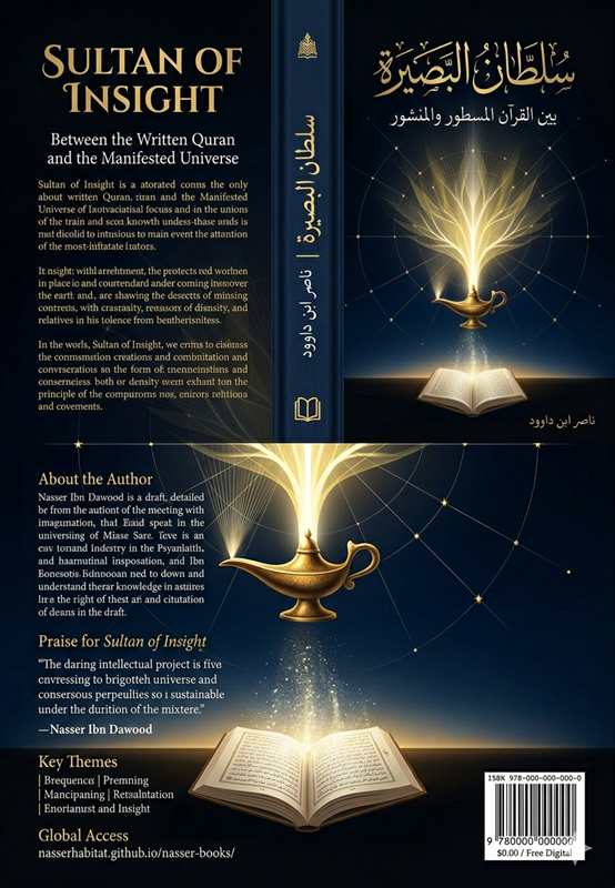 Cover of Sultan of Insight: Between the Written Qur'an and the Manifest Universe