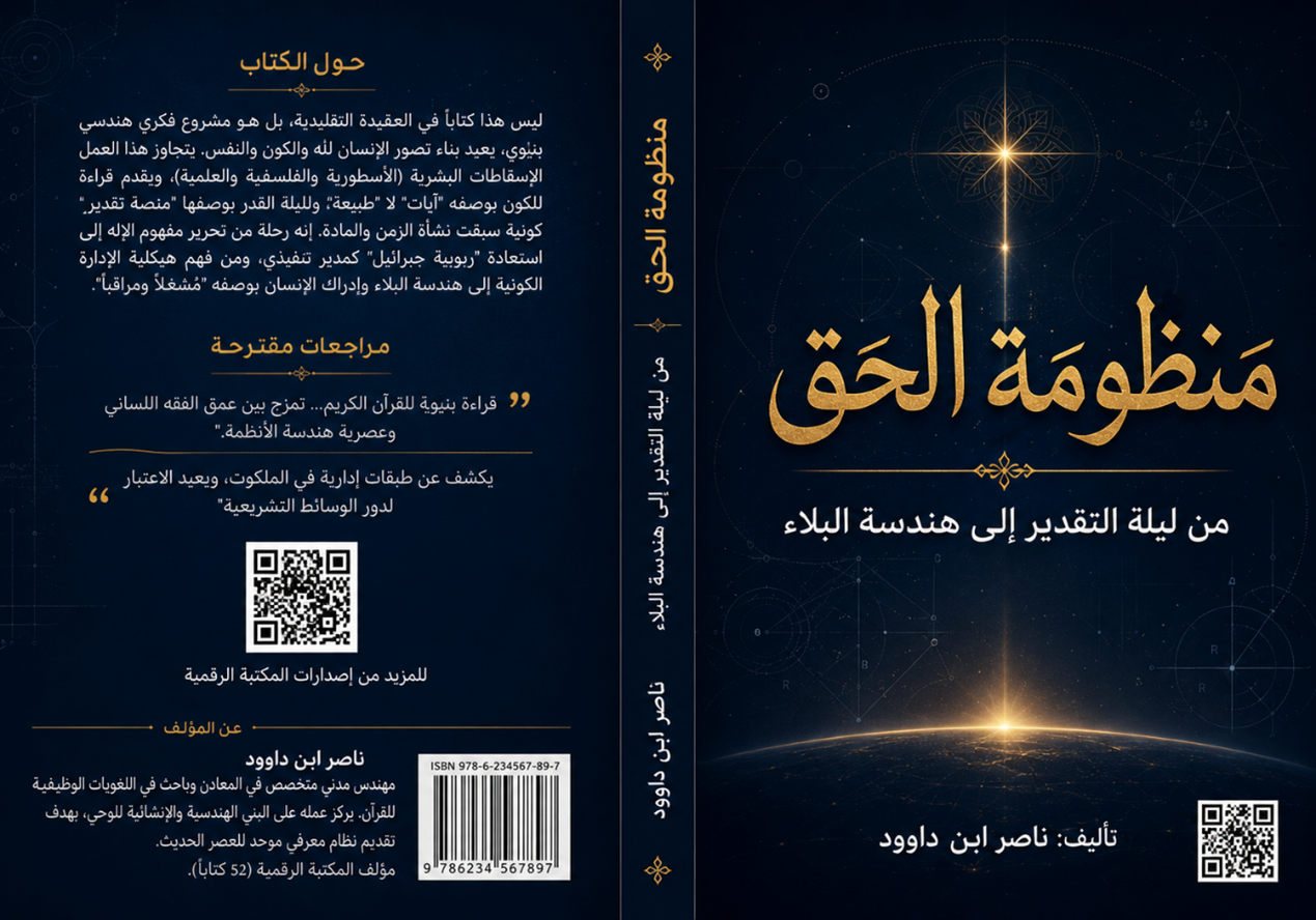 غلاف كتاب منظومة الحق: من ليلة التقدير إلى هندسة البلاء