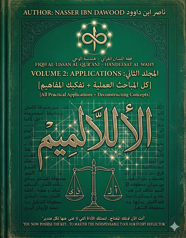 غلاف كتاب فقه اللسان القرآني المجلد الثاني