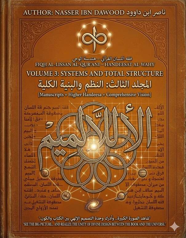 غلاف كتاب فقه اللسان القرآني المجلد الثالث