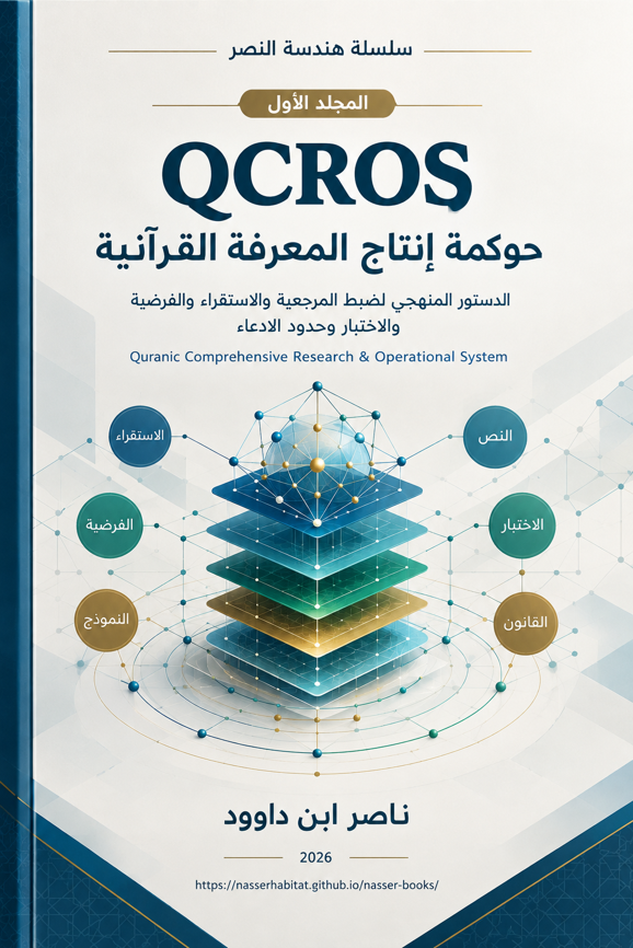 سلسلة هندسة النصر — المجلد الأول: QCROS — حوكمة إنتاج المعرفة القرآنية